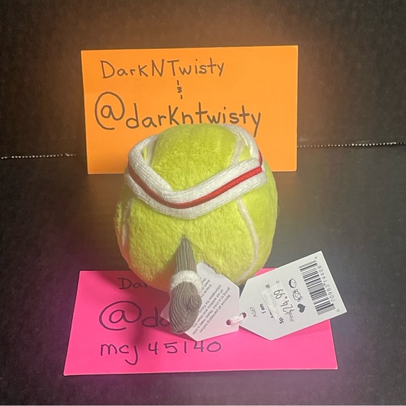 BNWT JELLYCAT AMUSEABLE TENNIS BALL ADORABLE PLUSH - Picture 3 of 8